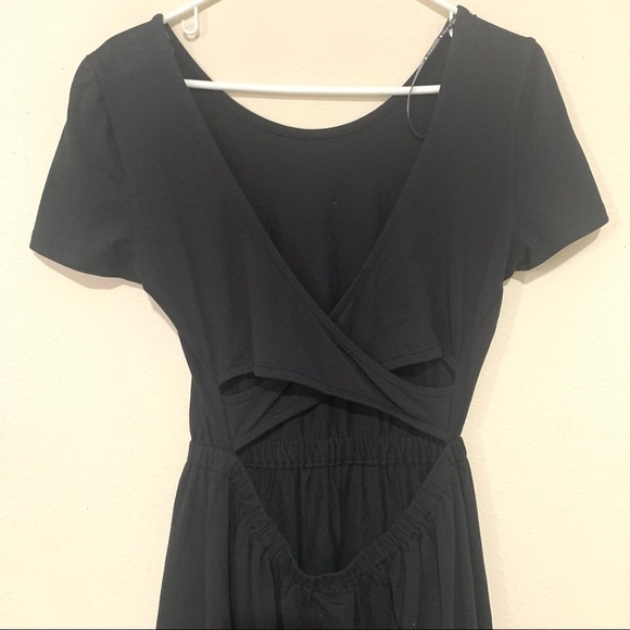 VOLCOM black ANIMAL HOUR mini DRESS size S - Picture 7 of 10